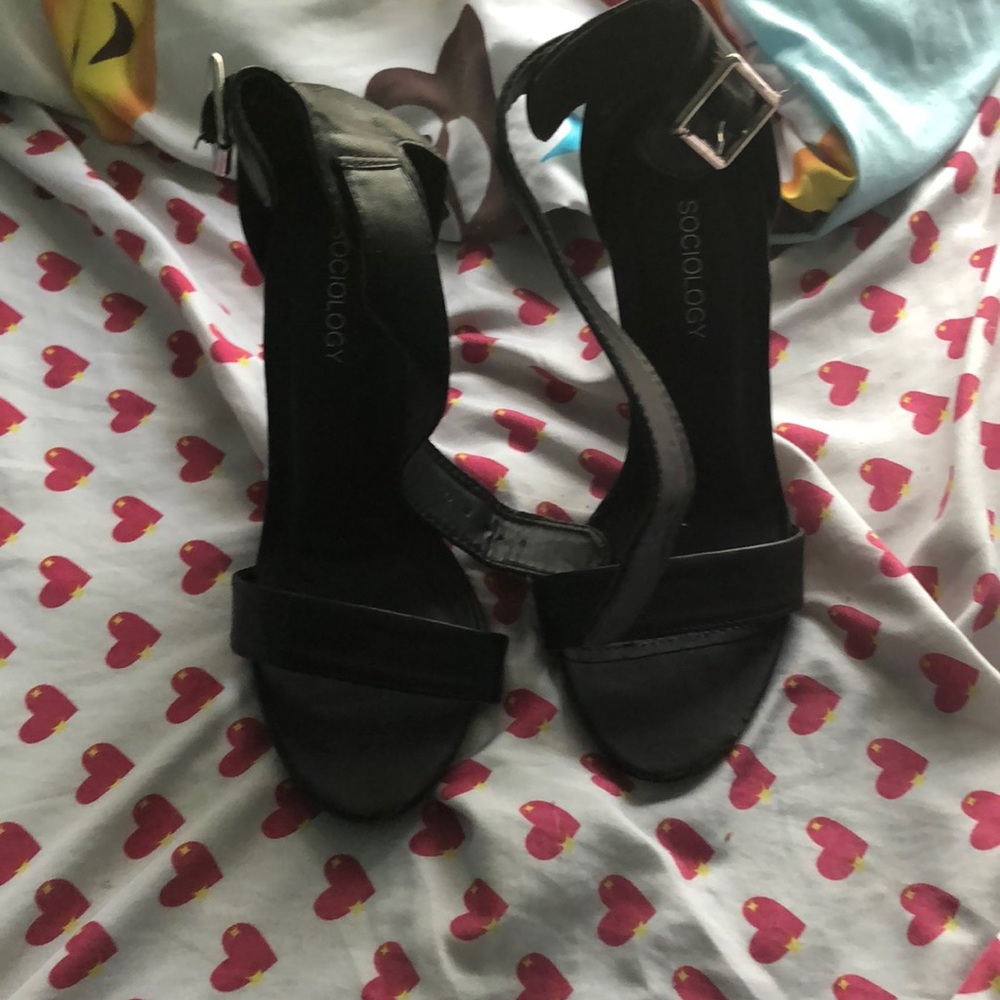 Black sociology heels